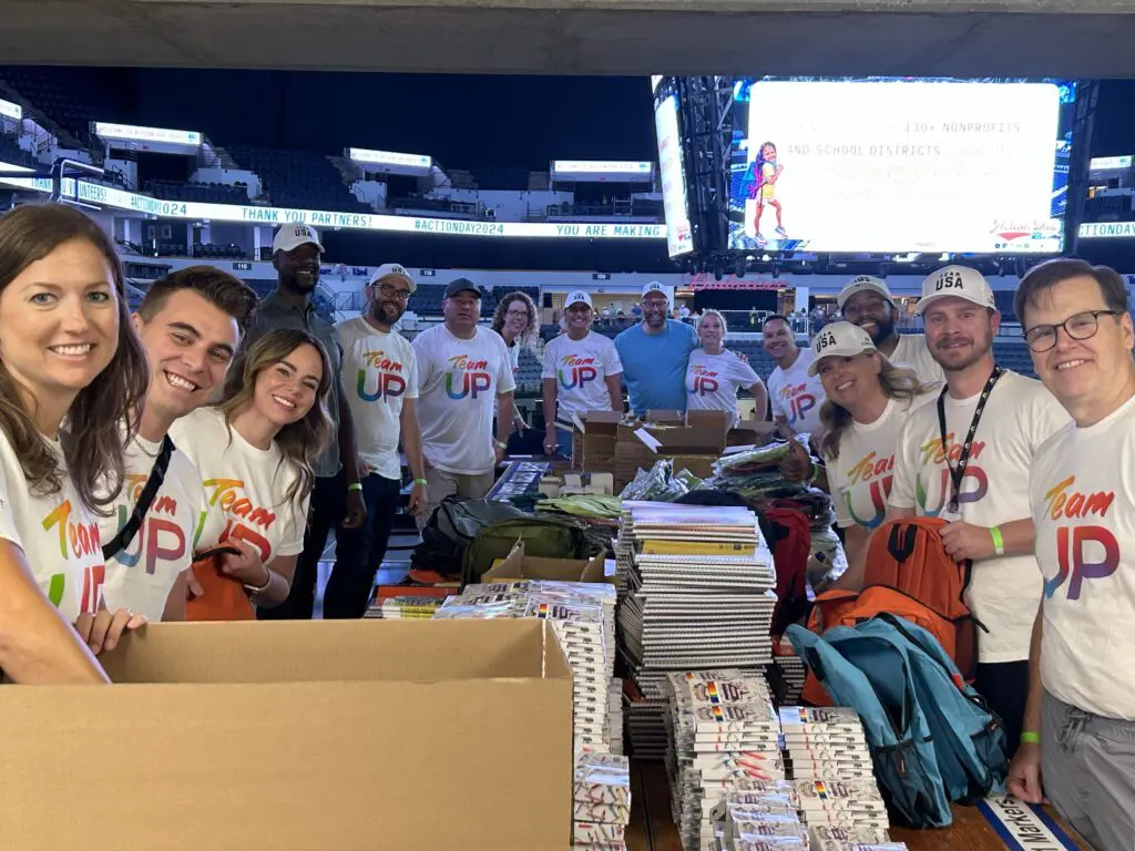 Comcast Volunteers at United Way's Action Day