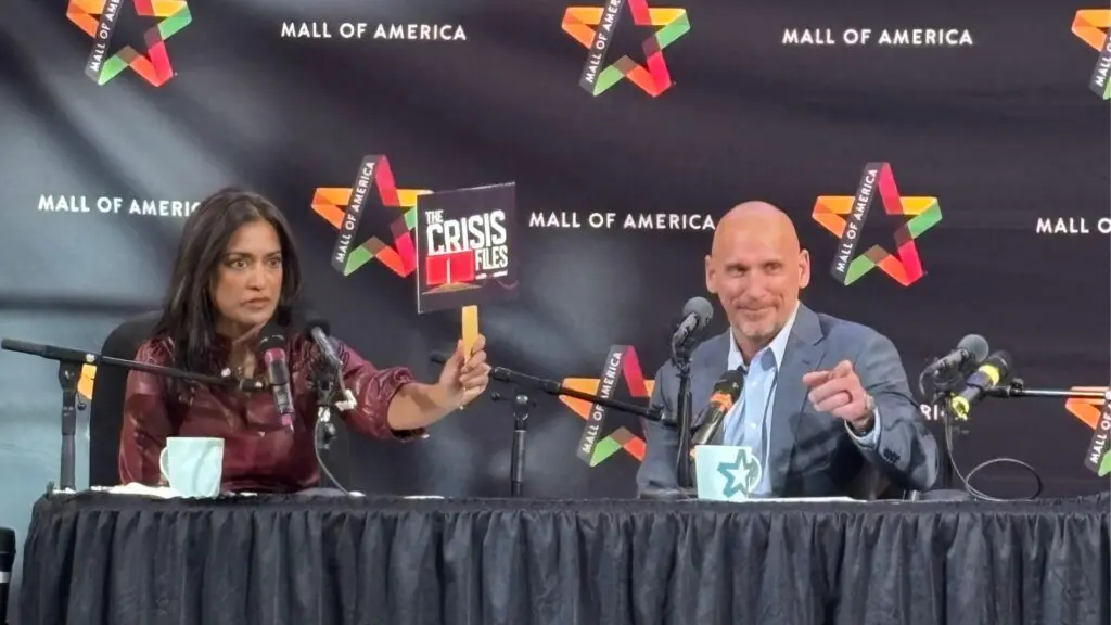 Rob Patterson and Roshini Rajkumar