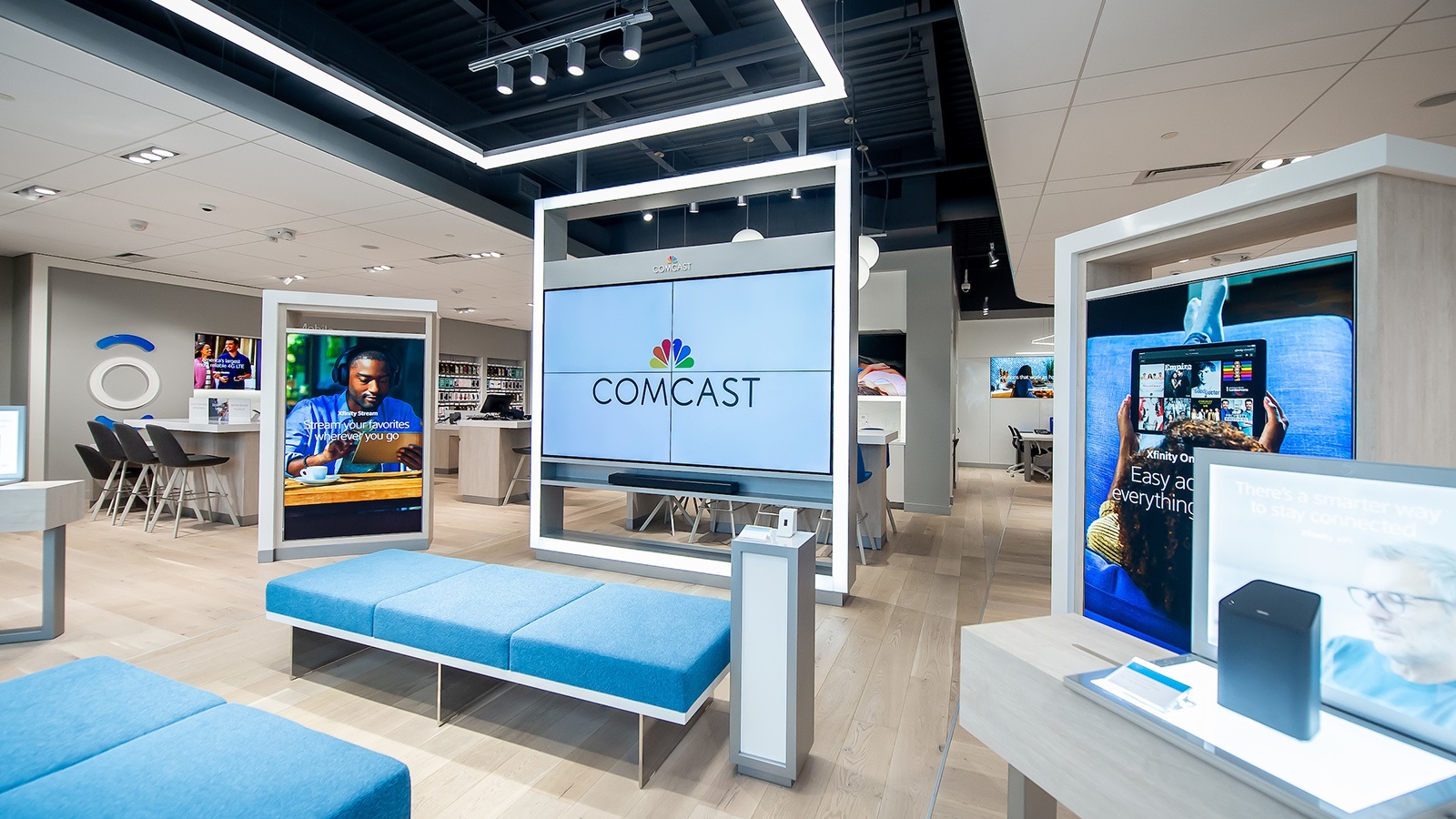 Xfinity Store interior design