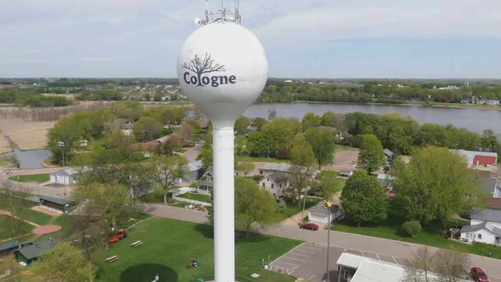 Cologne MN Watertower